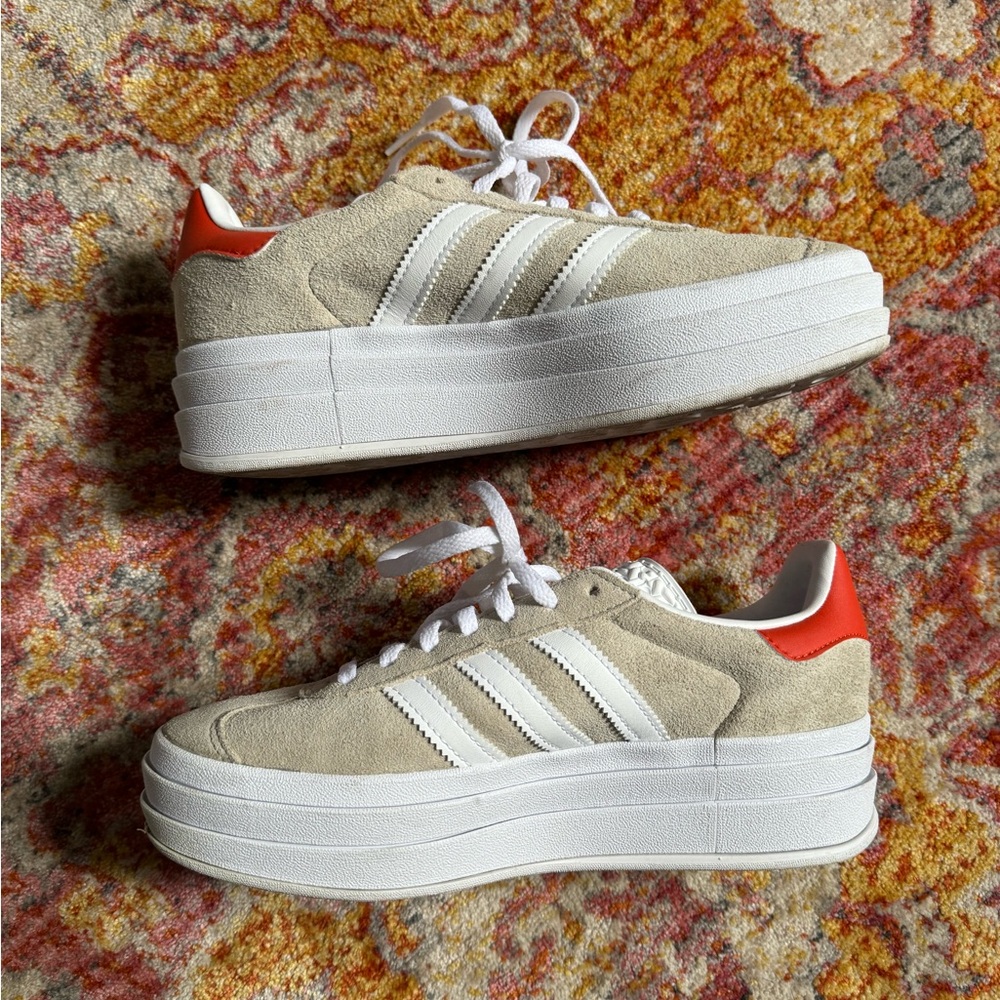 Adidas Platform Gazelle size 5
